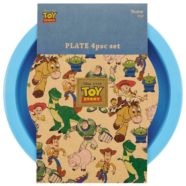 Skater Disney Toy Story Plate Set 4 pcs
