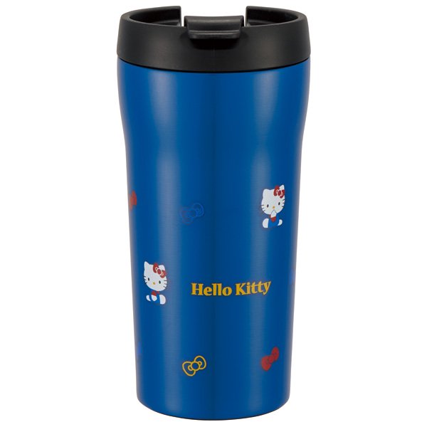 Skater Hello Kitty Lightweight Stainless Steel Coffee Mug Bottle 360ml