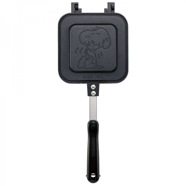 Skater Peanuts Snoopy Aluminum Hot Sandwich Toaster Maker Frying Pan