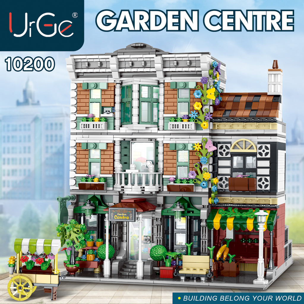 URGE Street View Series Garden Centre Building Block Toy - 10200