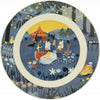 Moomin Luonto Round Plate With Party Design