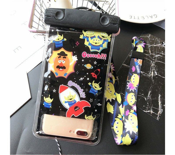 Summer Cartoon Waterproof Phone Case