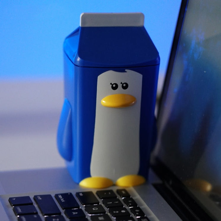 Milk Box Shape Penguin Moisturising Aromatherapy Humidifier