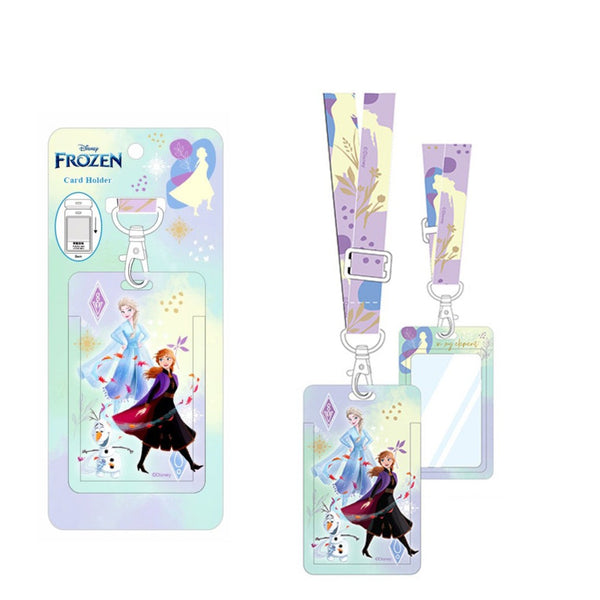 Disney Frozen Work Card ID Badge Holder With Lanyard