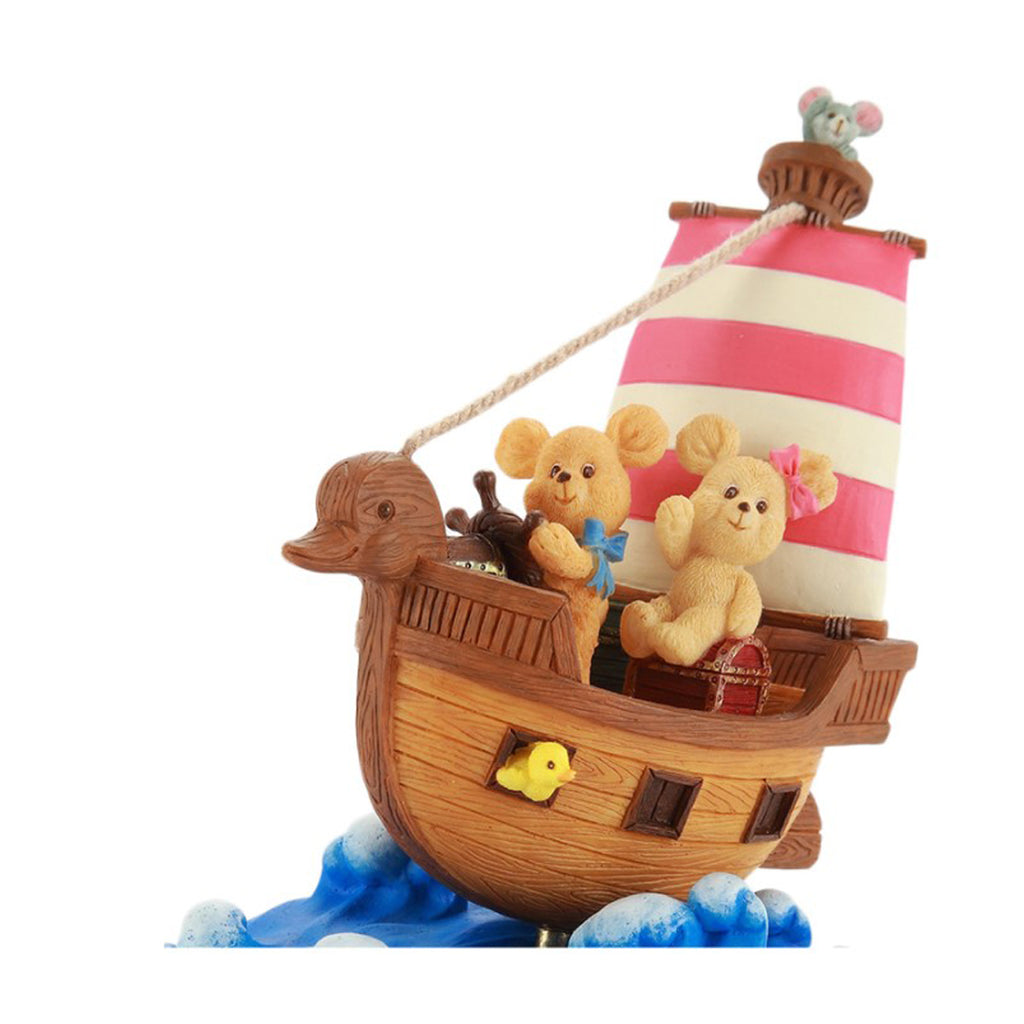 JARLL Little Bear Sailing Music Box