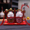 Jinshi Chinese Wedding Lucky Cat 11cm