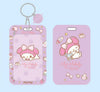 Joytop Sanrio Characters Work Card ID Badge Holder With Key Ring