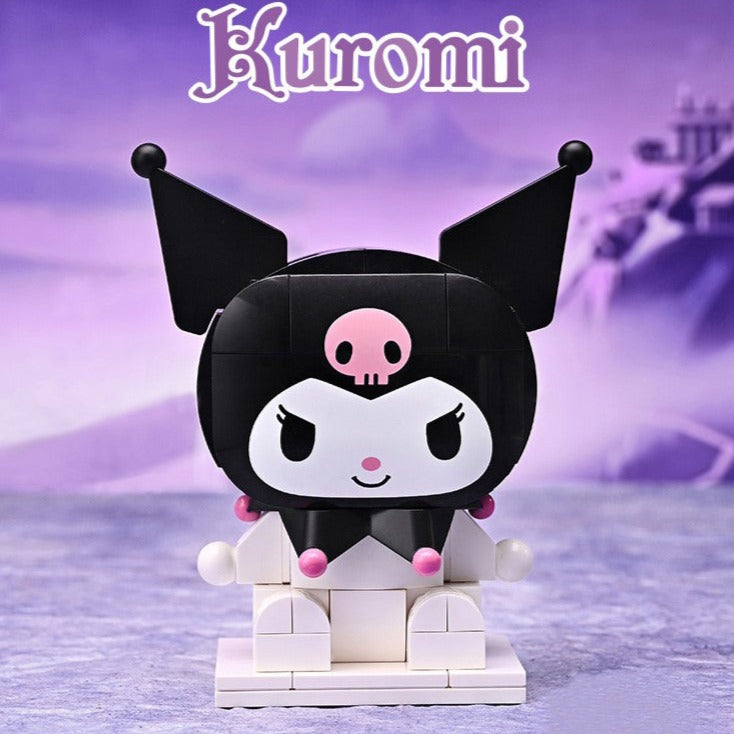 Keeppley Sanrio Kuromi Blocks Toy Set Built