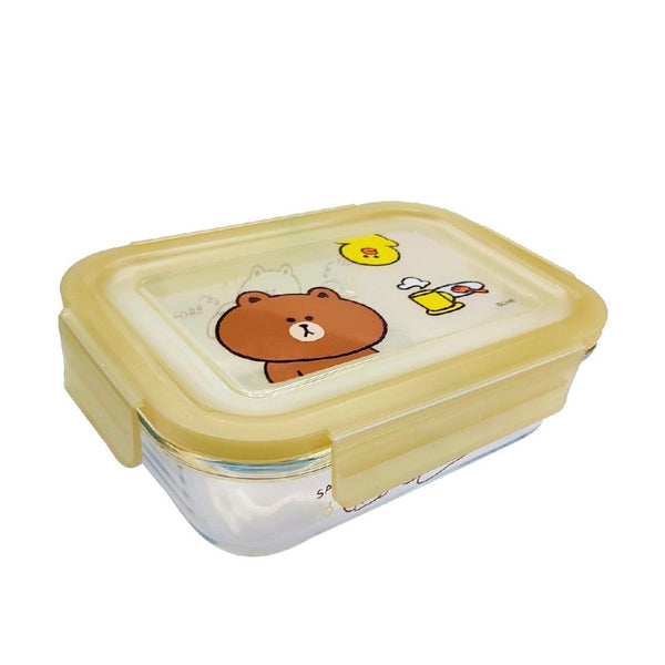 Line Friends Brown Bear Bento Lunch Box 640ml