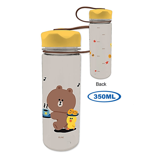 Line Friends Brown Bear & Sally Portable Sports Water Bottle 350ml