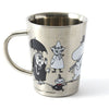 Moomin Character Stainless Steel Double Structure Mug - Picnic