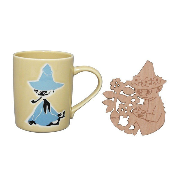 Moomin characters Porcelain Mug With Coaster - Snufkin