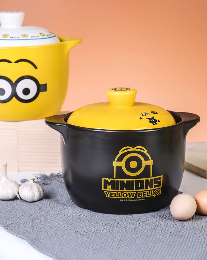 Minion Heat-Resistant Casserole with Lid
