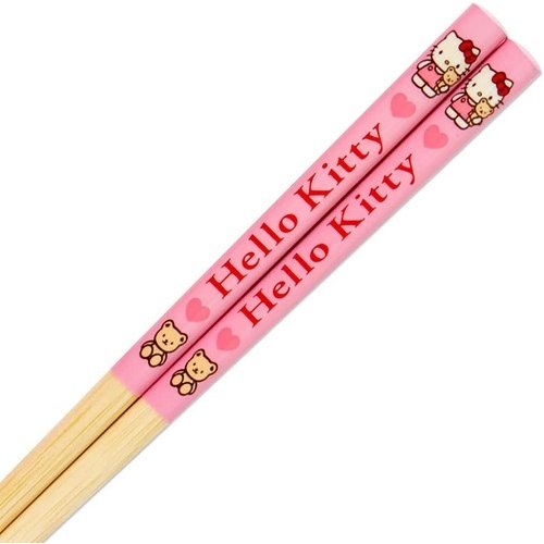 Sanrio Character Chopsticks Box Case Set - Hello Kitty