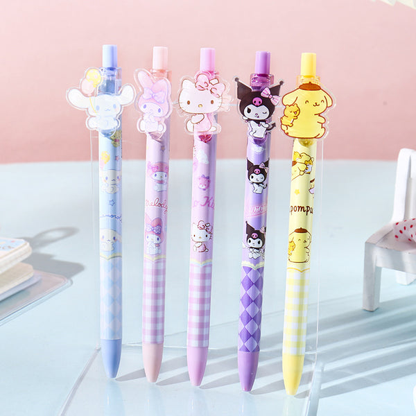 Joytop Sanrio Characters Ball Pen With Character Pattern Clip