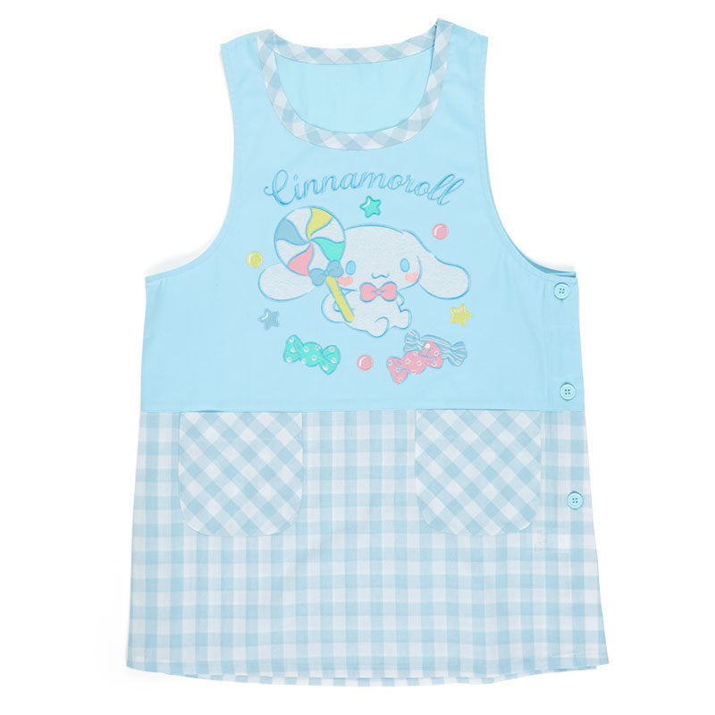 Sanrio Cinnamoroll Apron Sky Blue Plaid