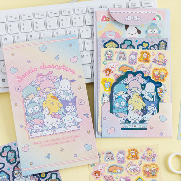 Sanrio Family Characters Sticker Pack