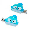 Sanrio Hangyodon Hair Clip 2Pcs with Shining Flask