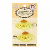 Sanrio Hair Clip 2pcs - Pompompurin with Shining Flask