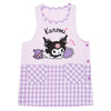 Sanrio Kuromi Apron Purple Plaid