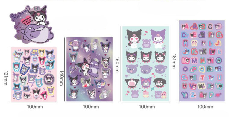 Sanrio Kuromi Sticker Pack