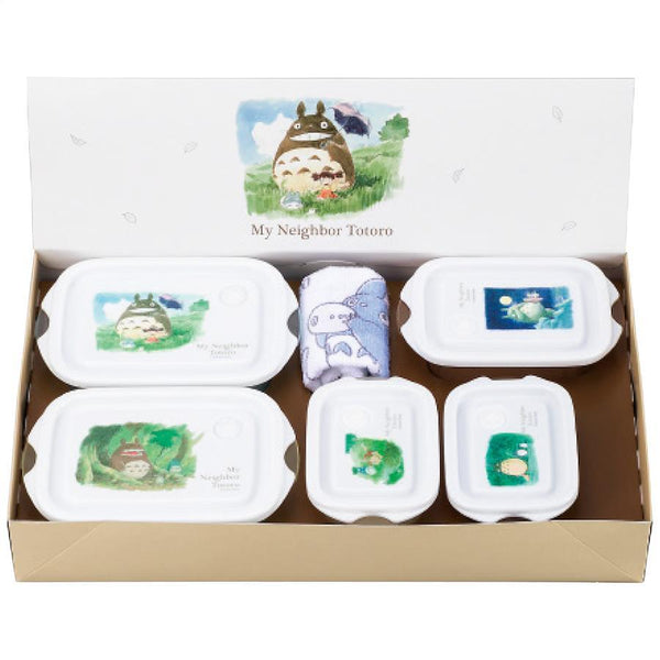 Skater Studio Ghibli My Neighbor Totoro Food Storage Container 6Pcs Gift Set