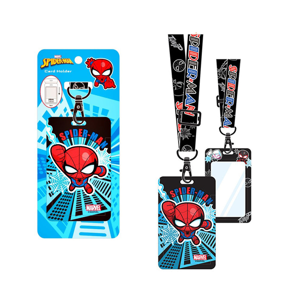 Spiderman Work Card ID Badge Holder With Lanyard – Twinkle Glory